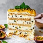 Passionfruit Ice Box Cake Recipe