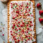 Giant Frosted Strawberry Pop Tart Recipe