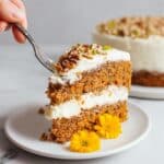 Keto Carrot Cake with Cream Cheese Frosting Recipe