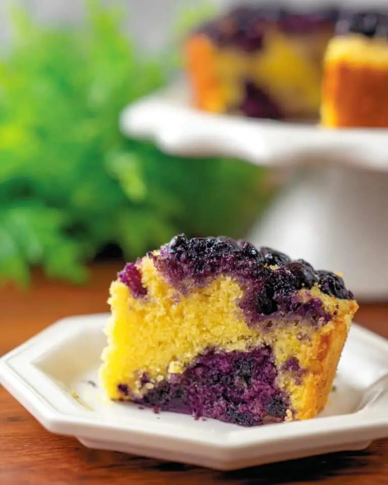 Blueberry Lemon Bundt Cake Recipe