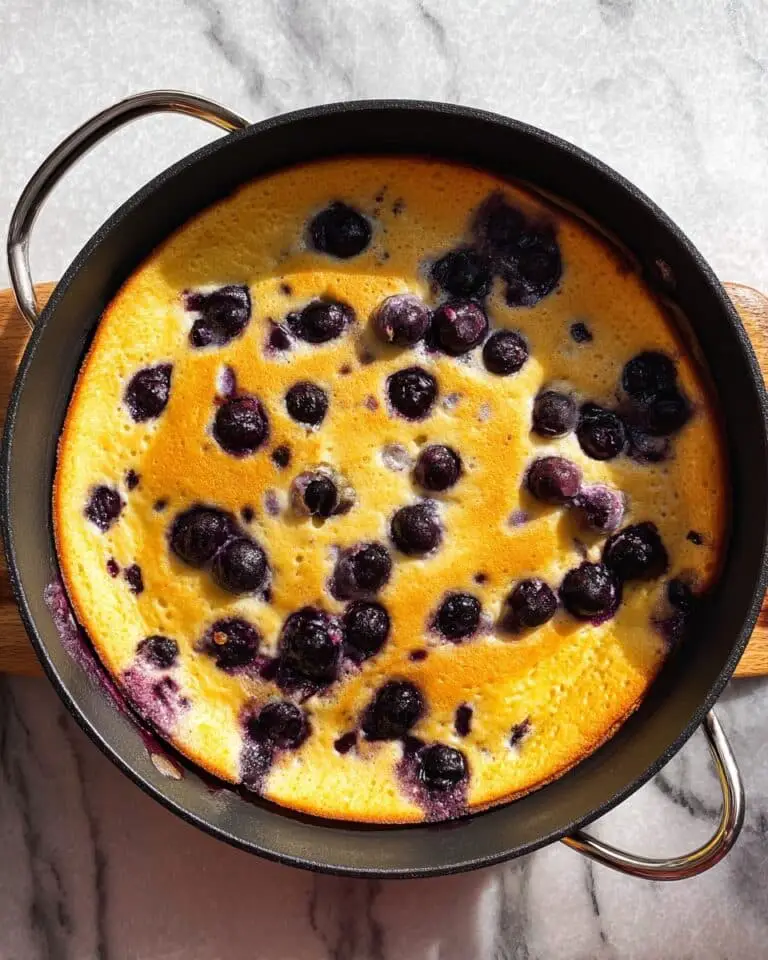 High Protein Dutch Baby with Berries Recipe