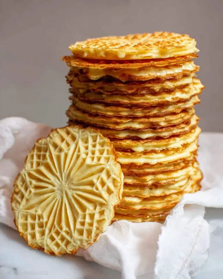 Classic Anise Pizzelle Recipe