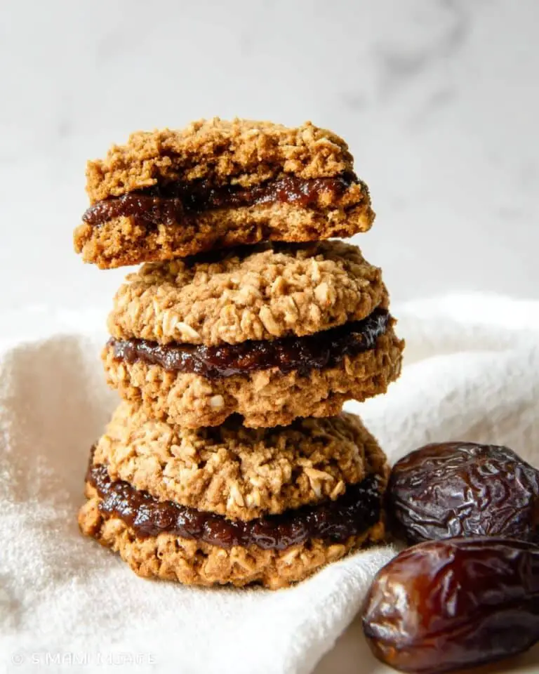Date Filled Oatmeal Cookies Recipe