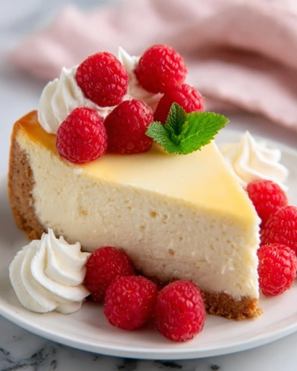 Banana Raspberry Yogurt Cheesecake Recipe