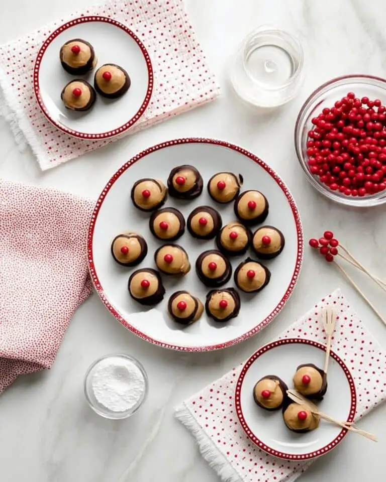 Buckeyes (Peanut Butter Chocolate Treats) Recipe