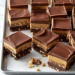 Layered Chocolate Marshmallow Peanut Butter Brownies Recipe
