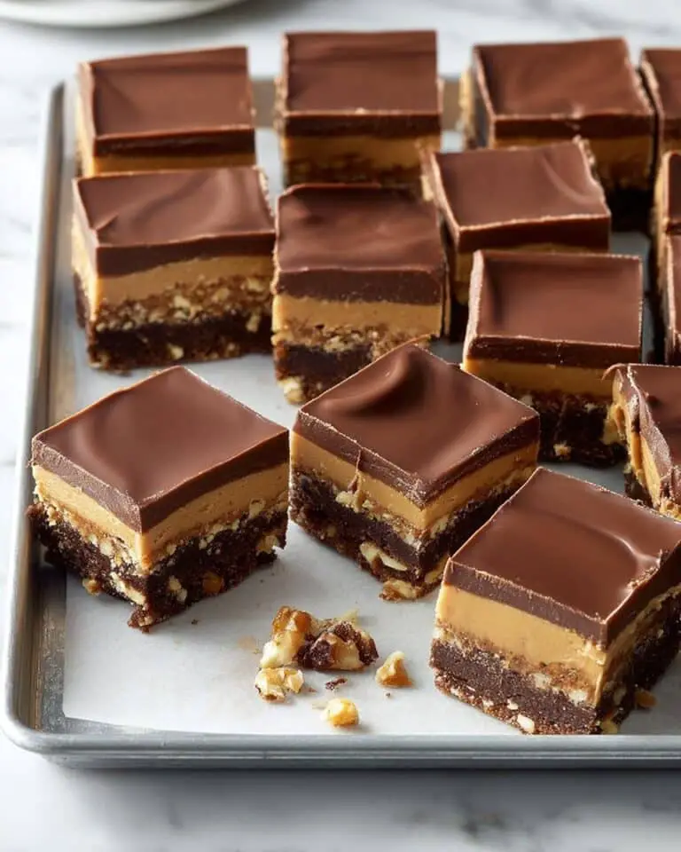 Layered Chocolate Marshmallow Peanut Butter Brownies Recipe