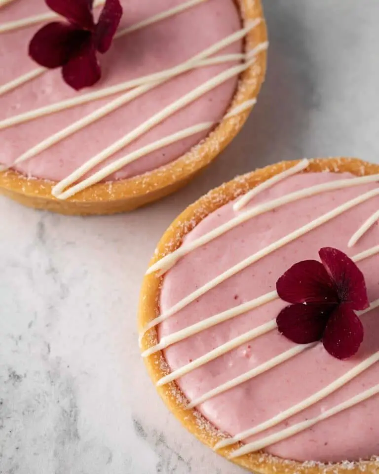 White Chocolate Raspberry Tart Recipe