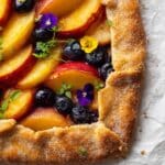 Easy Peach Galette Recipe
