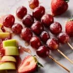 Tanghulu: Chinese Sugar-Coated Fruit Skewers Recipe