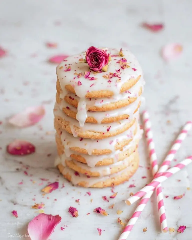 Rosewater and Cream Cheese Sugar Cookies Recipe