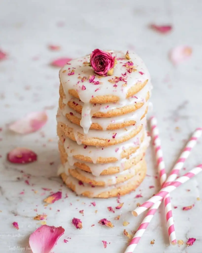 Rosewater and Cream Cheese Sugar Cookies Recipe