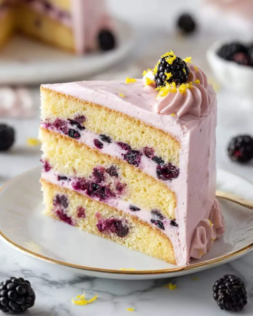 Blackberry Lime Cake Recipe