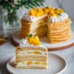 Mango Crepe Cake Recipe
