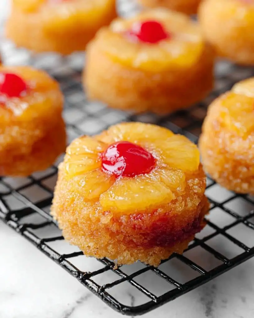 Mini Pineapple Upside-Down Cake Recipe