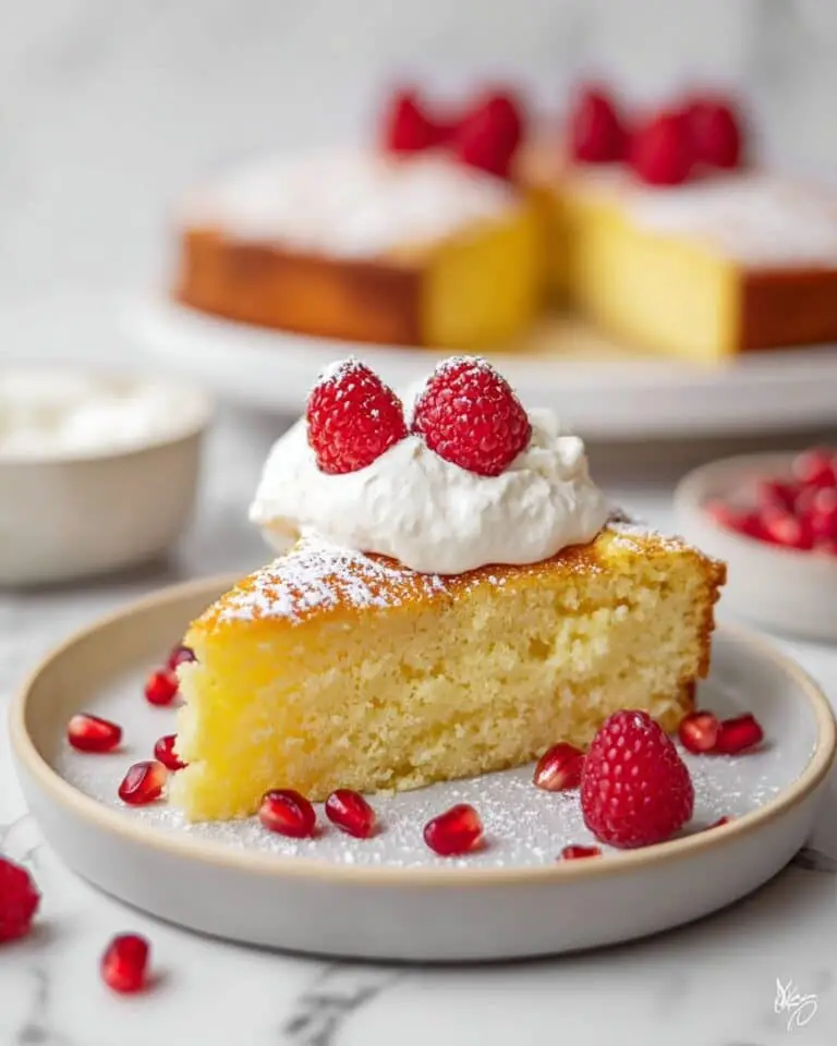 Yogurt Cake with Frozen Fruit Recipe