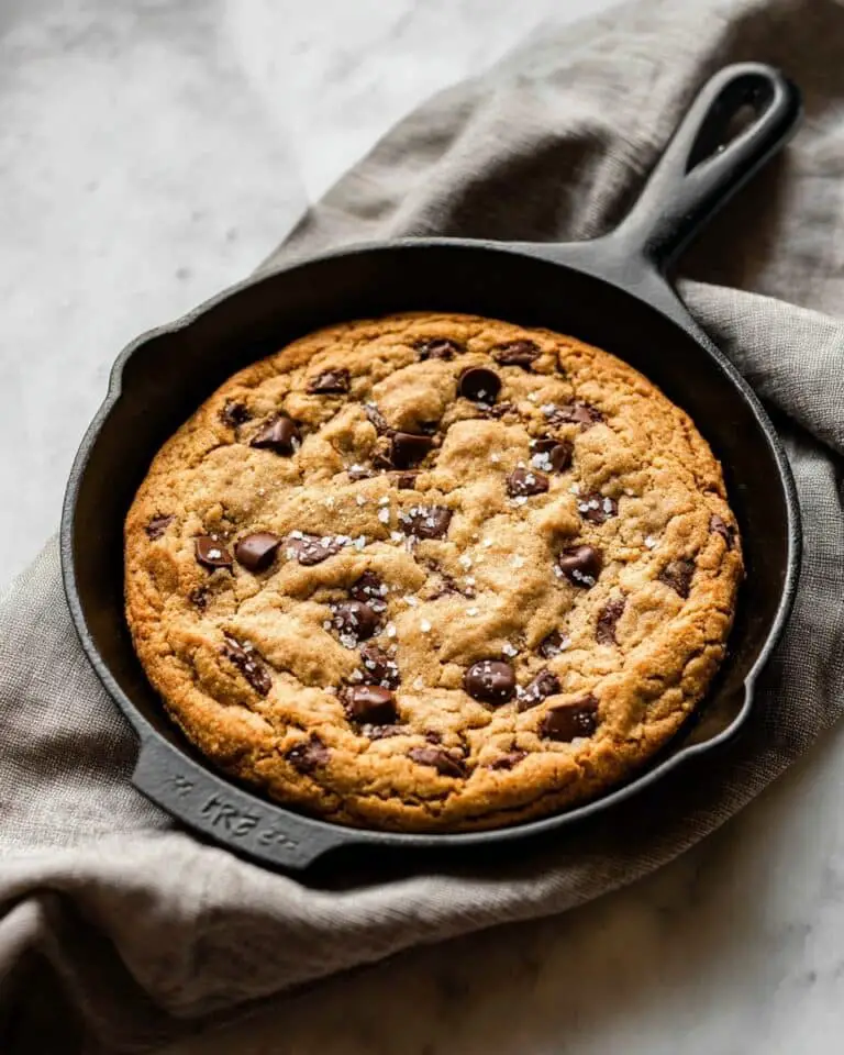 Mini Skillet Chocolate Chip Cookie (Pizookie) Recipe