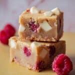 Raspberry and White Chocolate Blondies Recipe
