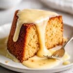 Irish Apple Cake with Vanilla Custard Sauce Recipe