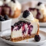 Blackberry Swirl Cheesecake Recipe
