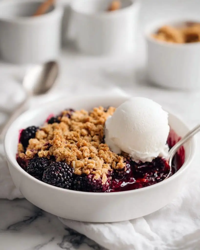 The Best Blackberry Crisp Recipe