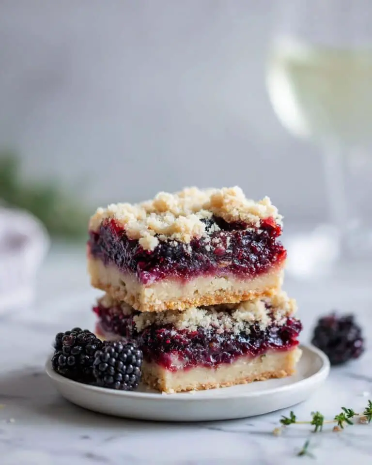 Blackberry Pie Bars Recipe
