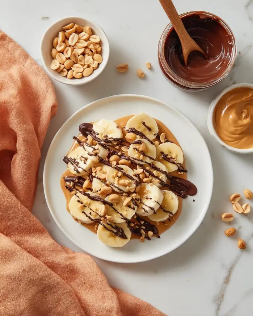 Frozen Banana Snickers Bites Recipe