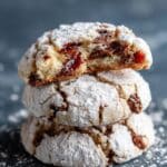 Chocolate Cranberry Amaretti Cookies Recipe