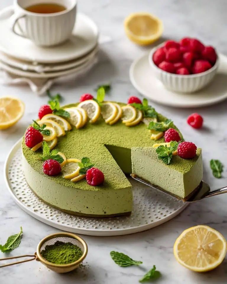 Matcha Cheesecake Recipe