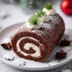 Classic Chocolate Yule Log Cake Recipe