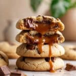 Miso Caramel Stuffed Cookies Recipe