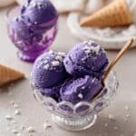 Homemade No-Churn Ube Ice Cream Recipe