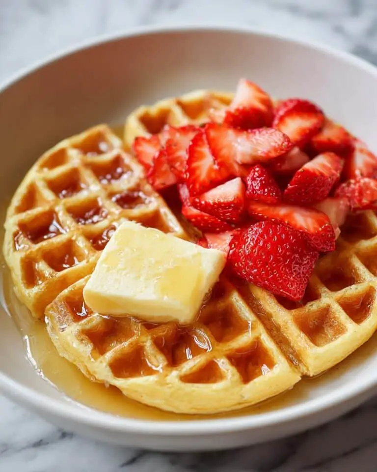 Easy Mochi Waffles Recipe