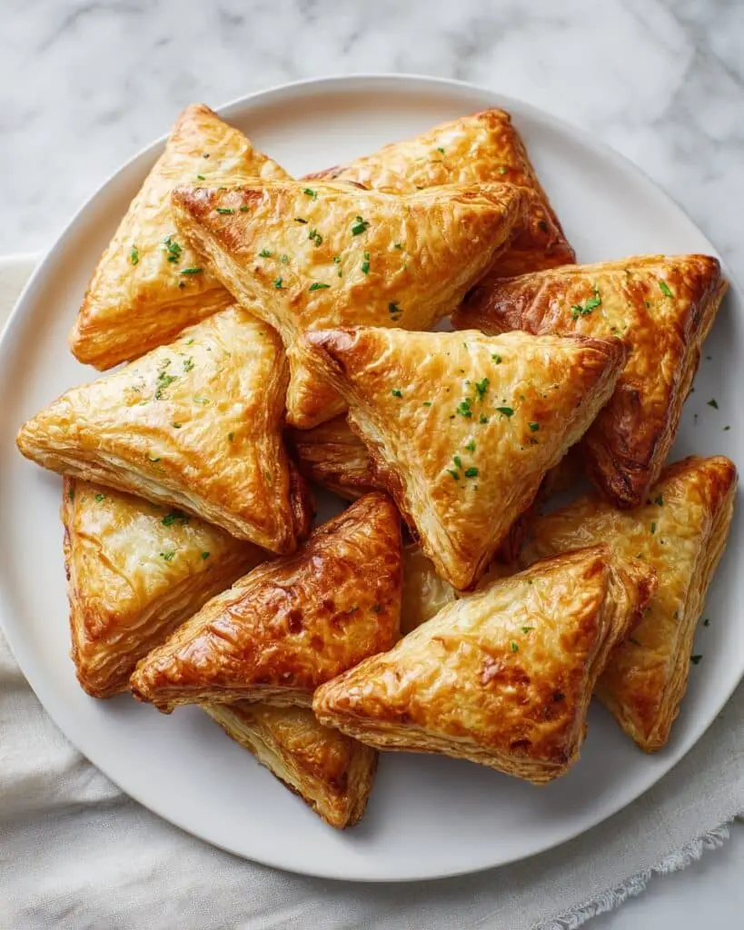 Classic Spinach and Feta Spanakopita Triangles Recipe