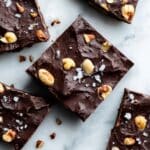 Date and Peanut Butter Bark with Almonds and Dark Chocolate Recipe