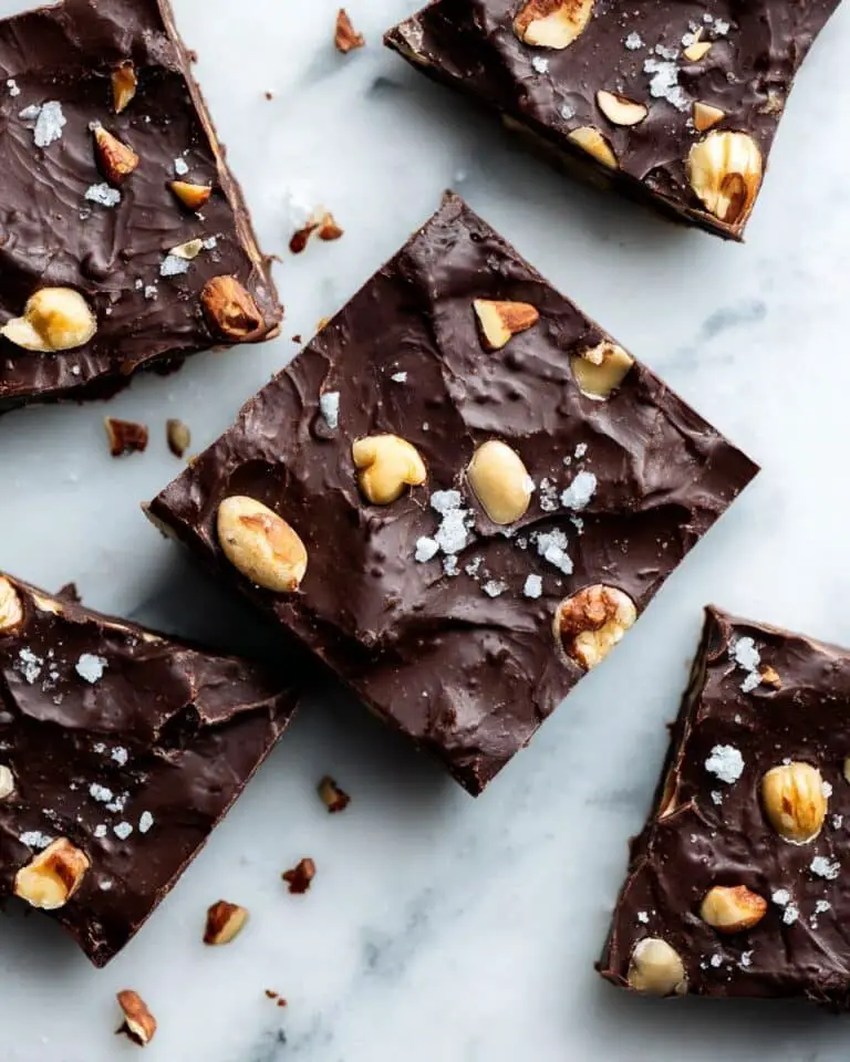 Date and Peanut Butter Bark with Almonds and Dark Chocolate Recipe