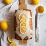 Lemon Yogurt Pound Cake with Candied Lemons and Lemon Glaze Recipe