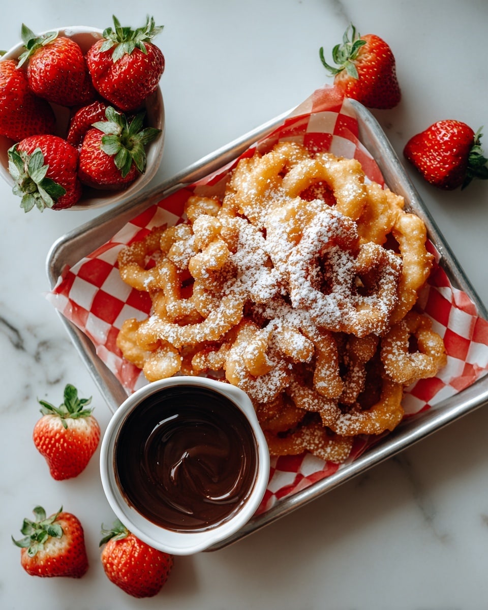 Funnel Cake Fries Recipe