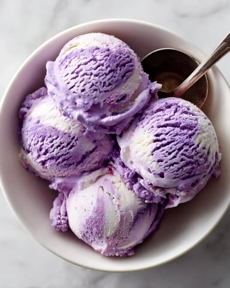 Fresh Blackberry No-Churn Ice Cream Recipe
