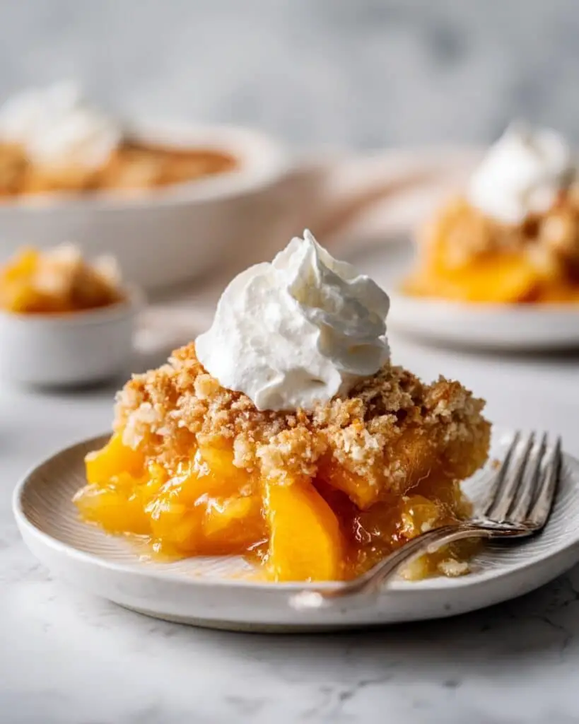 Peach Dump Cake Recipe
