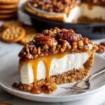 Winter Spiced Pecan Caramel Cheesecake Recipe