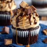 Chocolate Snickers Cupcakes Recipe