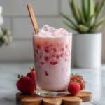 Strawberry Sago with Coconut Jelly and Tapioca Pearls Recipe