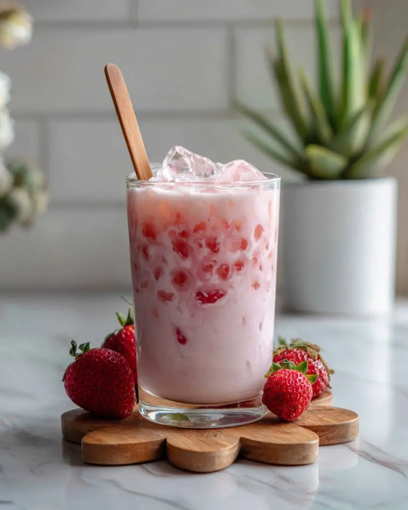 Strawberry Sago with Coconut Jelly and Tapioca Pearls Recipe