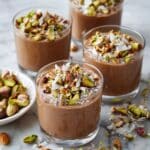 Meghli: Traditional Spiced Rice Flour Pudding with Nuts and Coconut Recipe
