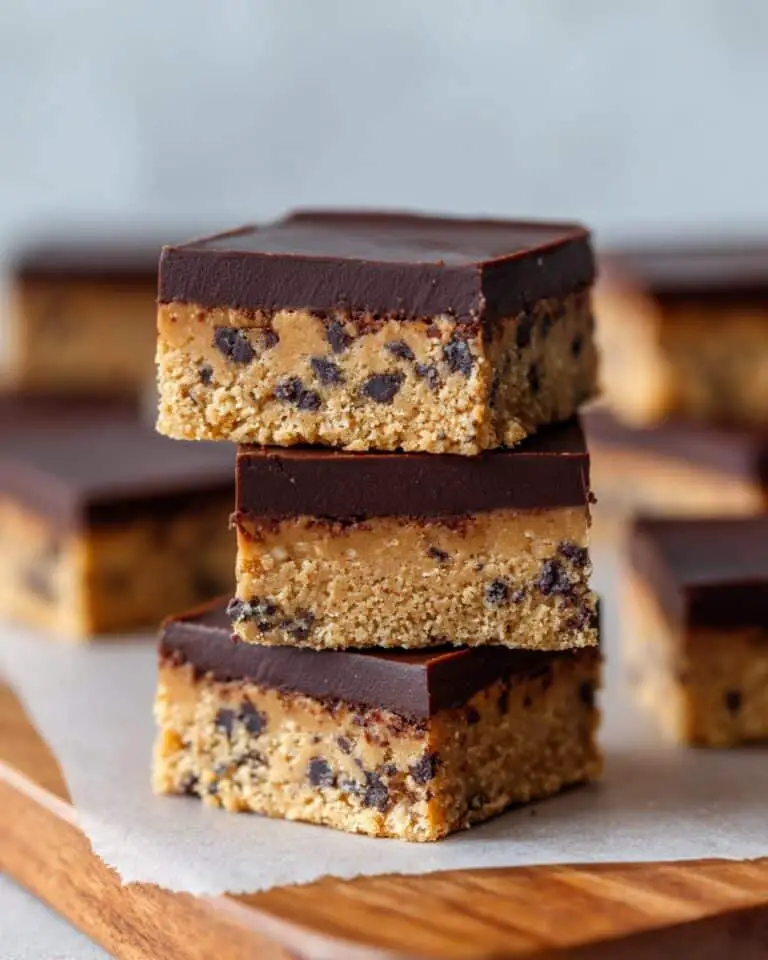 No-Bake Cookie Dough Bars Recipe