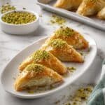Shaabiyat (Middle Eastern Phyllo Pastries with Rose Water and Pistachios) Recipe
