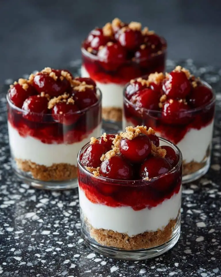 Cherry Cheesecake Cups Recipe