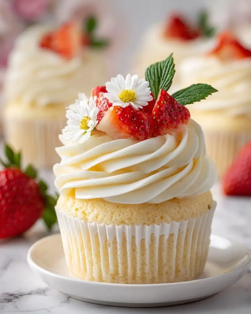 Strawberry Shortcake Cupcakes Recipe