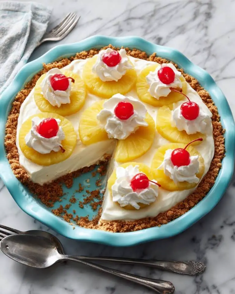 No Bake Pineapple Pie Recipe